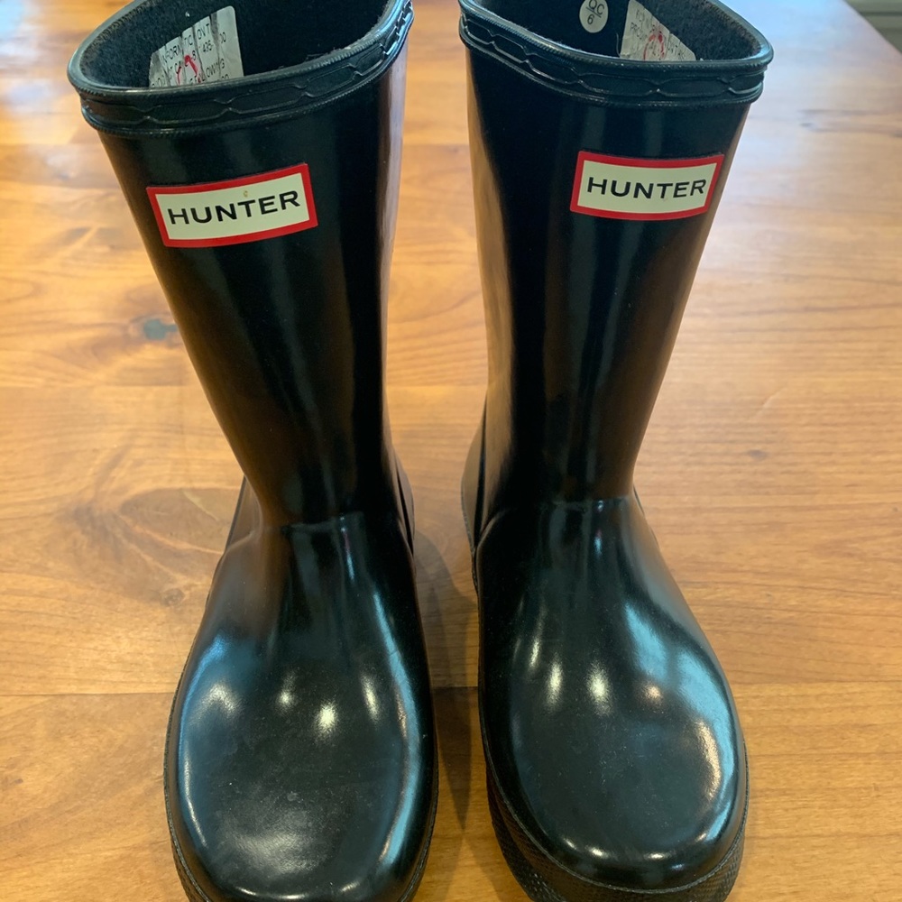 Black Hunter Rain Boots EUC